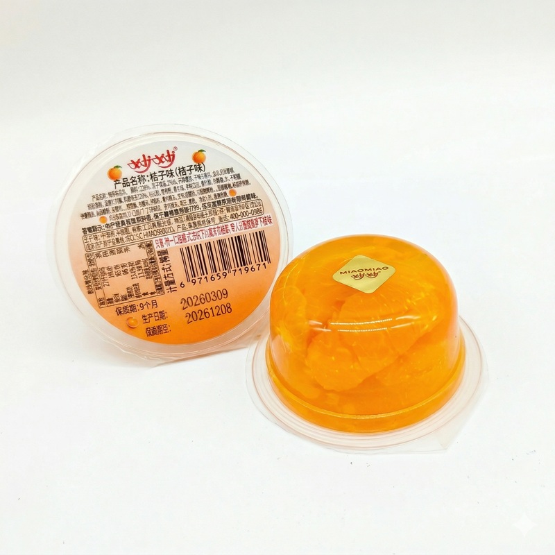 35% Fruit Base Easy Open Orange Segment Jelly