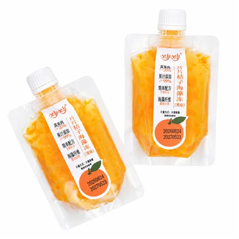 seaweed pouch Juice jelly